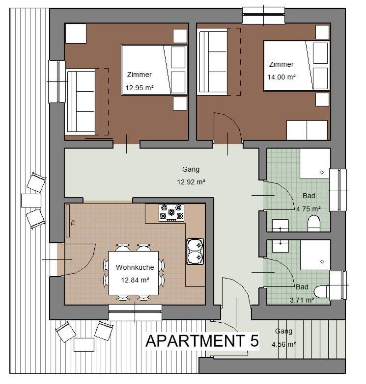 Apartments Leszek Elis 141 Зее Экстерьер фото